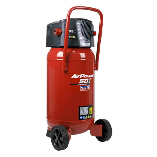 Sealey Compressor 50L Belt Drive 2hp Oil-Free