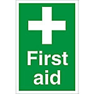 First Aid Sign First Aid PVC 60 x 40 cm