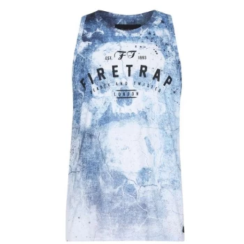 Firetrap Sub Vest Mens - Blue