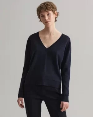 GANT Light Cotton V-neck Sweater