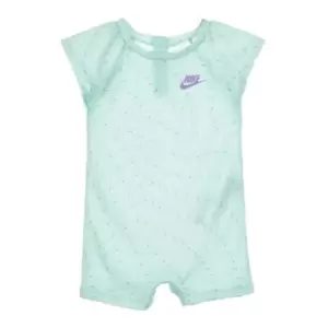 Nike Swooshfetti Romper Baby Girls - Grey