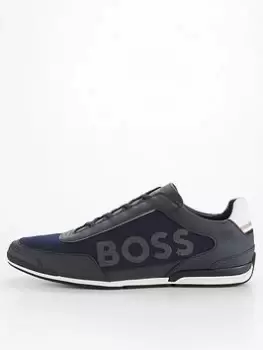 BOSS Boss Saturn Trainer - Dark Blue, Dark Blue, Size 11, Men