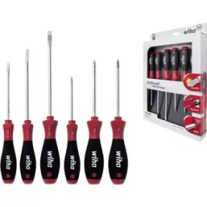 Wiha Workshop Screwdriver set 6 Piece Slot, Phillips, Pozidriv