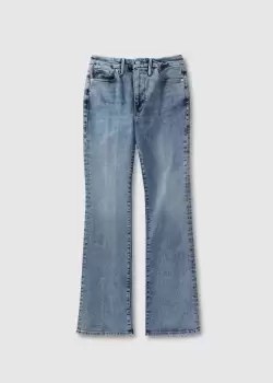 Good American Womens Good Classic Bootcut In Indigo