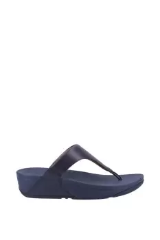 'Lulu Toe-Post' Leather Sandal