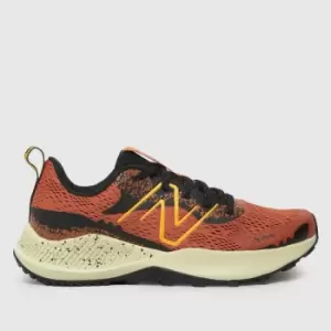 New Balance Black & orange nitrel v5 Youth Trainers