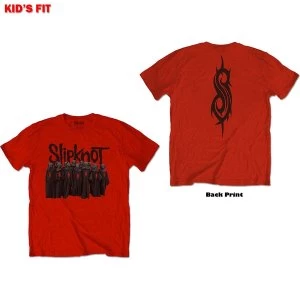 Slipknot - Infected Goat Kids 11 - 12 Years T-Shirt - Red