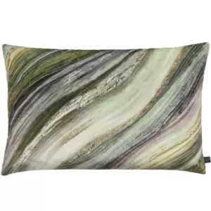 Heartwood Velvet Cushion Evergreen