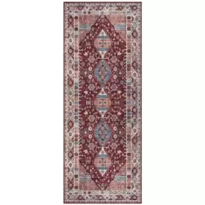 Madar Washable Runner - Red - 60x180cm