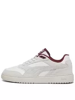 Puma Puma Doublecourt Trainers, White, Size 7, Men