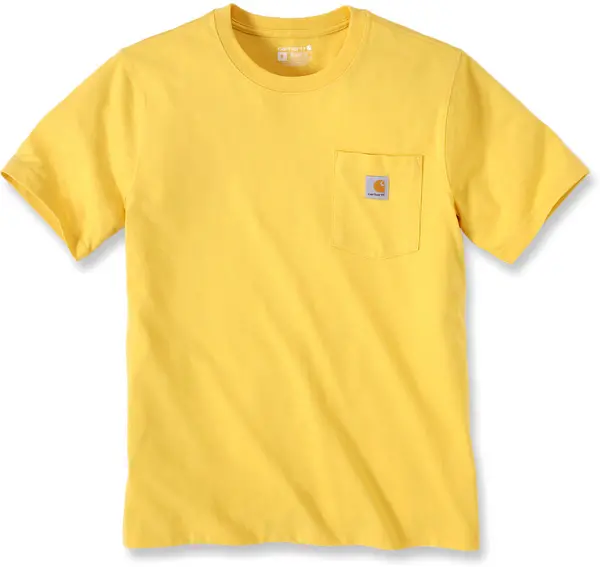 Carhartt Relaxed Fit Heavyweight K87 Pocket T-Shirt, yellow, Size L