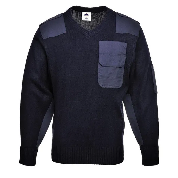 Portwest Nato Mens Sweater B310NARS Colour: Navy