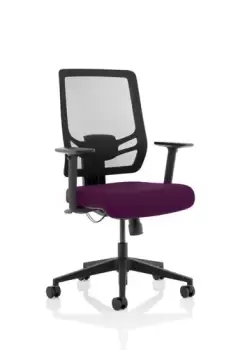 Ergo Twist Bespoke Fabric Seat Tansy Purple Mesh Back