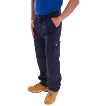 Click Traders Newark Trousers Navy Blue - Size 30T