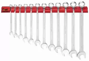 Teng Tools WRSP12LMP 12 Piece - Extra Long Spanner Wall Rack 8-19mm