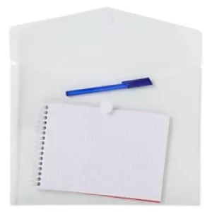 Exacompta Envelope Pocket, A4, Frosted, 10 Packs of 5