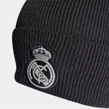 adidas Real Madrid Beanie Unisex - Carbon / Chalk White