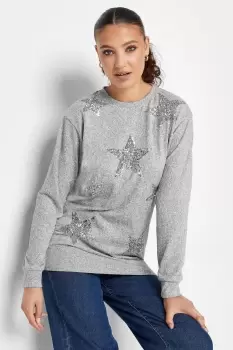 Tall Sequin Star Jumper