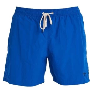 Barbour Mens Essential Logo 5'' Swim Short Bright Blue Small