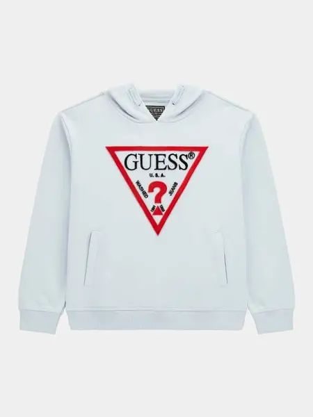 Guess Front Triangle Logo Sweatshirt 14879516 Turquoise