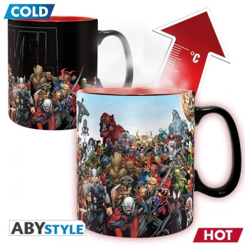 Marvel - Heat Changing Mug