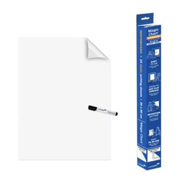 Legamaster Whiteboard dry erase films Magic-Chart (W x H) 600 mm x 800 mm White