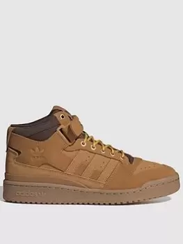 adidas Originals Forum Mid - Brown, Size 8, Men