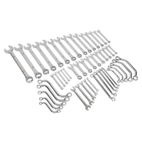 Genuine SEALEY S01084 Multipurpose Spanner Set 50pc Metric