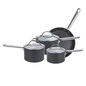 Anolon Professional 4 Piece Pan Set, Black