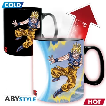 Dragon Ball - Heat Change Dbz/ Goku Vs Buu Mug