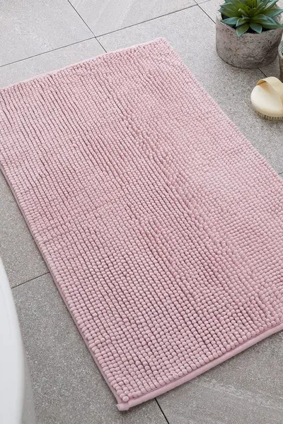 Catherine Lansfield 'Bobble' Bath Mats Pink