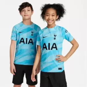 Nike Tottenham Hotspur Goalkeeper Shirt 2023 2024 Juniors - Blue