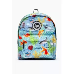 Hype Under Sea Backpack (One Size) (Blue/Orange/Green) - Blue/Orange/Green