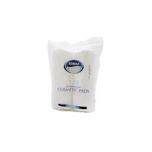 Athena Cotton Cosmetic Pads 120 Pads Pack of 12 VRB809874