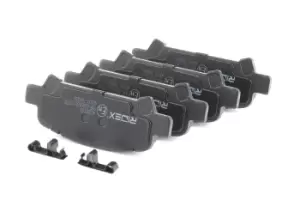 RIDEX Brake pad set SUBARU 402B0180 4605A644,26296FC001,26296FC002 26696AE000,26696AE020,26696AE040,26696AE060,26696AE080,26696AF000,26696AG020