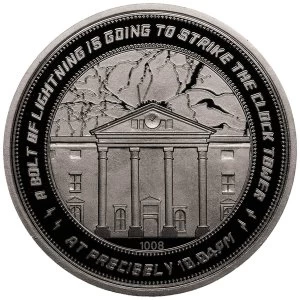 Back to the Future Clocktower Collector's Limited Edition Coin (Silver)