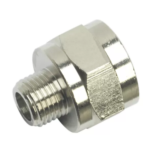 Sealey SA1/1412F Adaptor 1/4BSPT Male to 1/2BSP Female