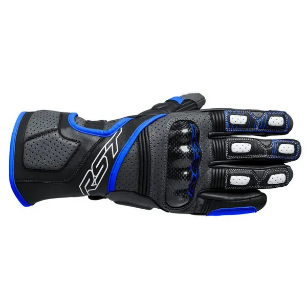 RST Fulcrum Gloves Grey Blue Black Size 10