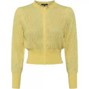 French Connection Jessica Lace-Stitch Jumper - Yellow