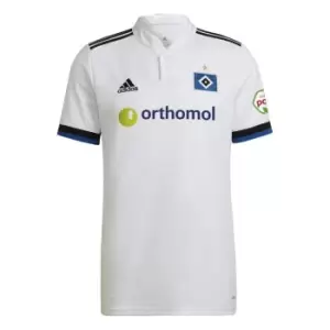 adidas Hamburger SV Home Shirt 2021 2022 - White