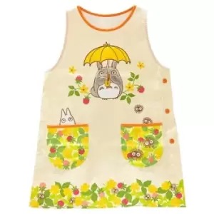 My Neighbor Totoro Apron Totoro Fields of Flowers