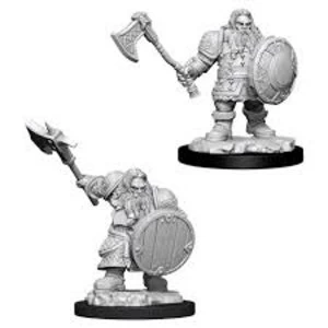 Dungeons & Dragons Nolzur's Marvelous Unpainted Miniatures (W11) Male Dwarf Fighter