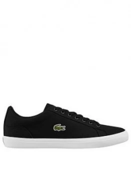 Lacoste Lerond Trainers - Black, Size 10, Men