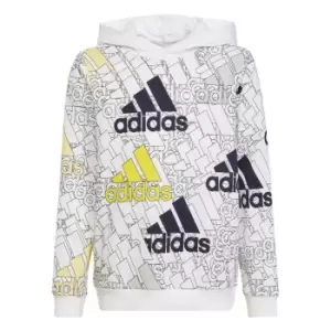 adidas BrandLove Sweatshirt Kids - White