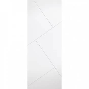 LPD Dover White Primed Internal Flush Door - 1981mm x 762mm (78 inch x 30 inch)