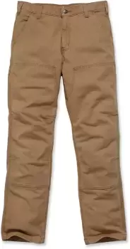 Carhartt Rugged Flex Rigby Double Front Pants, brown, Size 38, brown, Size 38