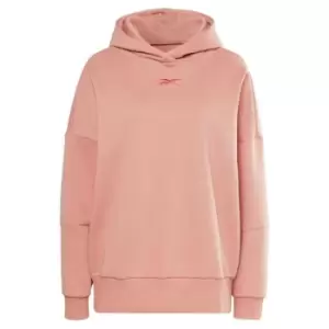 Reebok Studio Recycled Oversize Hoodie Womens - Canyon Coral