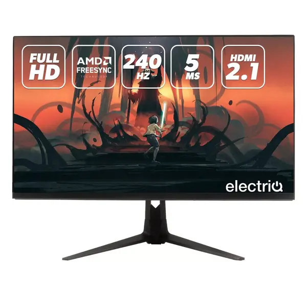 electriQ 24.5" eiq-25FHD280TFSGH Full HD LED Monitor