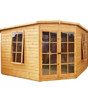 Shire 10x10ft Hampton Double Door Summerhouse