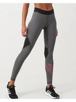 Adidas Alphaskin L Bos Tights - Black